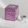 étui de côté du porte savon aimanté avec ventouse et le porte savon à côté